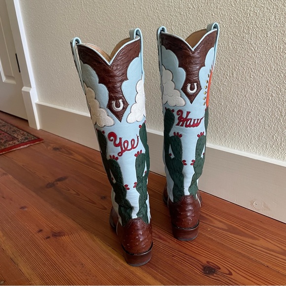 Custom Made Cowgirl Boots - Picture 3 of 5